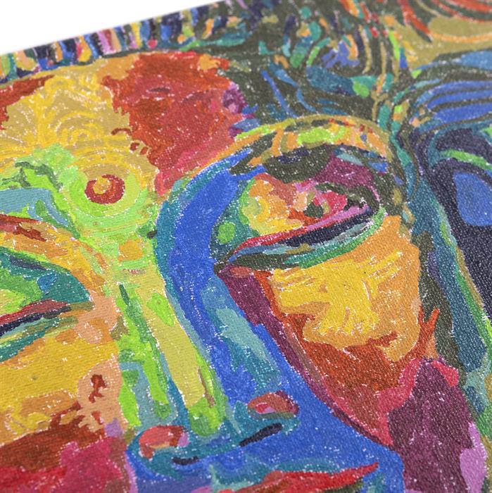 Produktbild Craft Buddy Malen nach Zahlen Bild-Set 30x30cm Buddha