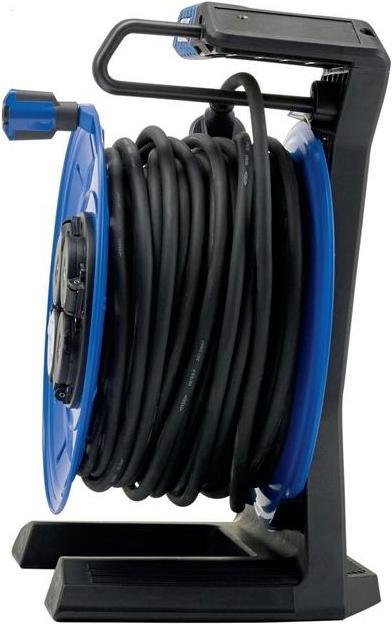 Image du produit Hedi Tambour de câble 40 m H07RN-F 3 x 1,5 mm² 250 mm 3 prises de contact de protection tout plastique (40 m, 4.50 mm²² mm)
