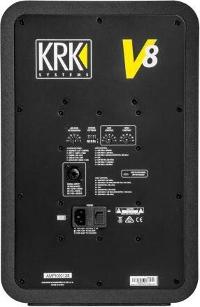 Image du produit KRK Moniteur de studio V8 Series 4 Noir, Type de moniteur : Nearfield (Actif, 1 pièce, 1x 230 W)