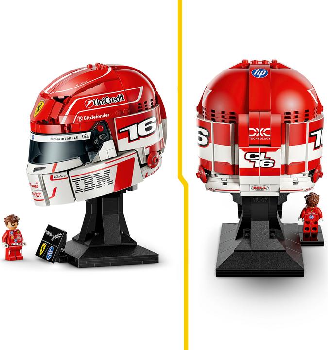 Produktbild LEGO Ferrari HP Charles Leclerc Helm (43014, LEGO Editions)
