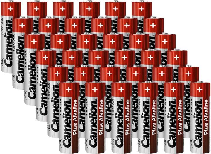 Actual product image Camelion Battery Plus Alkaline LR6 Mignon AA 28+8 pcs. (8 pcs., AA, 2700 mAh)