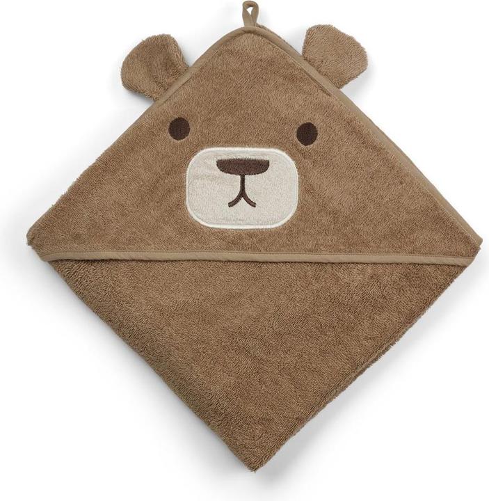 Nuuroo Aki Hooded Baby Towel - Cobblestone