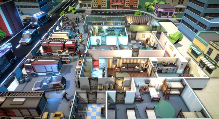 Produktbild Aerosoft Rescue HQ - Der Blaulicht Tycoon (PC, DE)