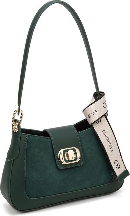 Image du produit Chrisbella Damen Schultertasche - Modell Aurelia Lux - 100% Polyurethan - 29.0 X 8.0 X 17.0 Cm