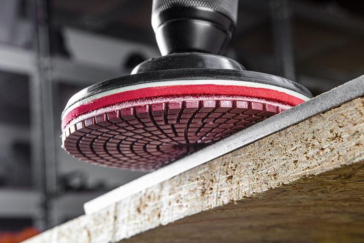 Actual product image GRAPHITE Polishing for Velcro tiles 125 mm, K200