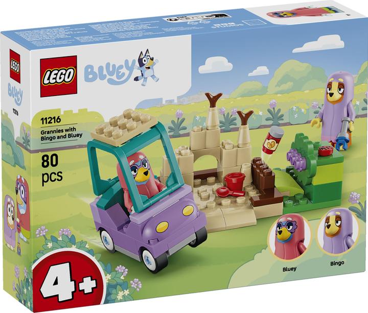 LEGO Omas mit Bingo und Bluey (LEGO Bluey)