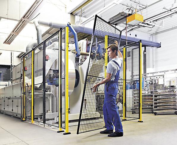 Produktbild Axelent Maschinenschutzgitter X-GUARD CLASSIC, Wandelement