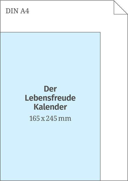 Produktbild Lebensfreude-Kalender (Harter Einband, Deutsch)