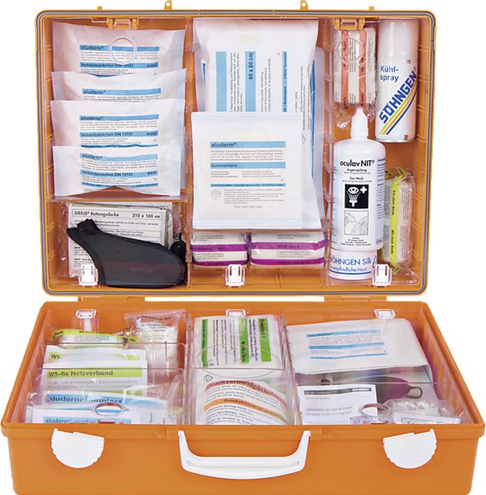 Actual product image Söhngen First Aid Box Refill Set Special Administration DIN13157 (First aid box)