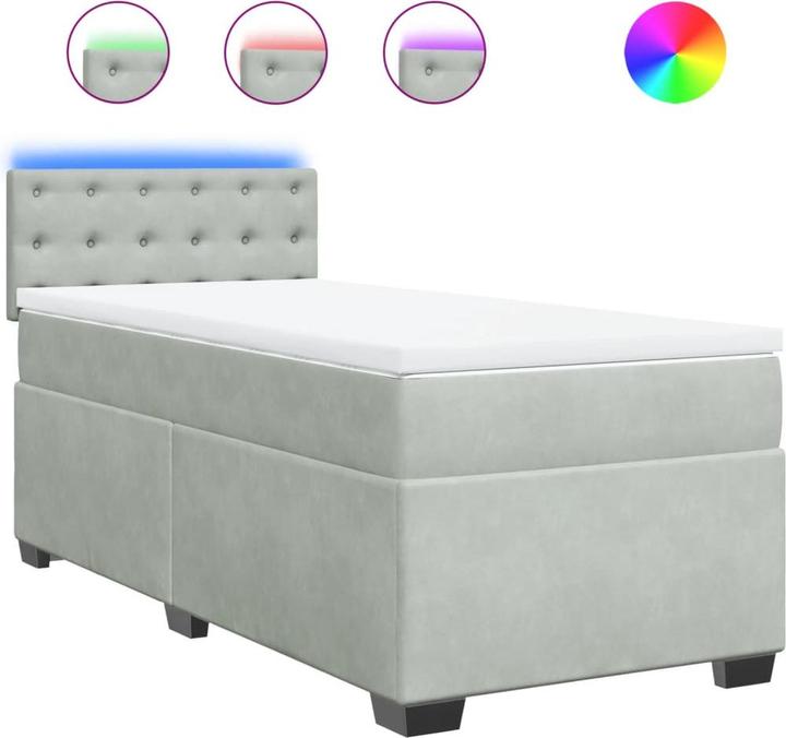 Actual product image vidaXL Boxspringbett (140 x 200 cm)