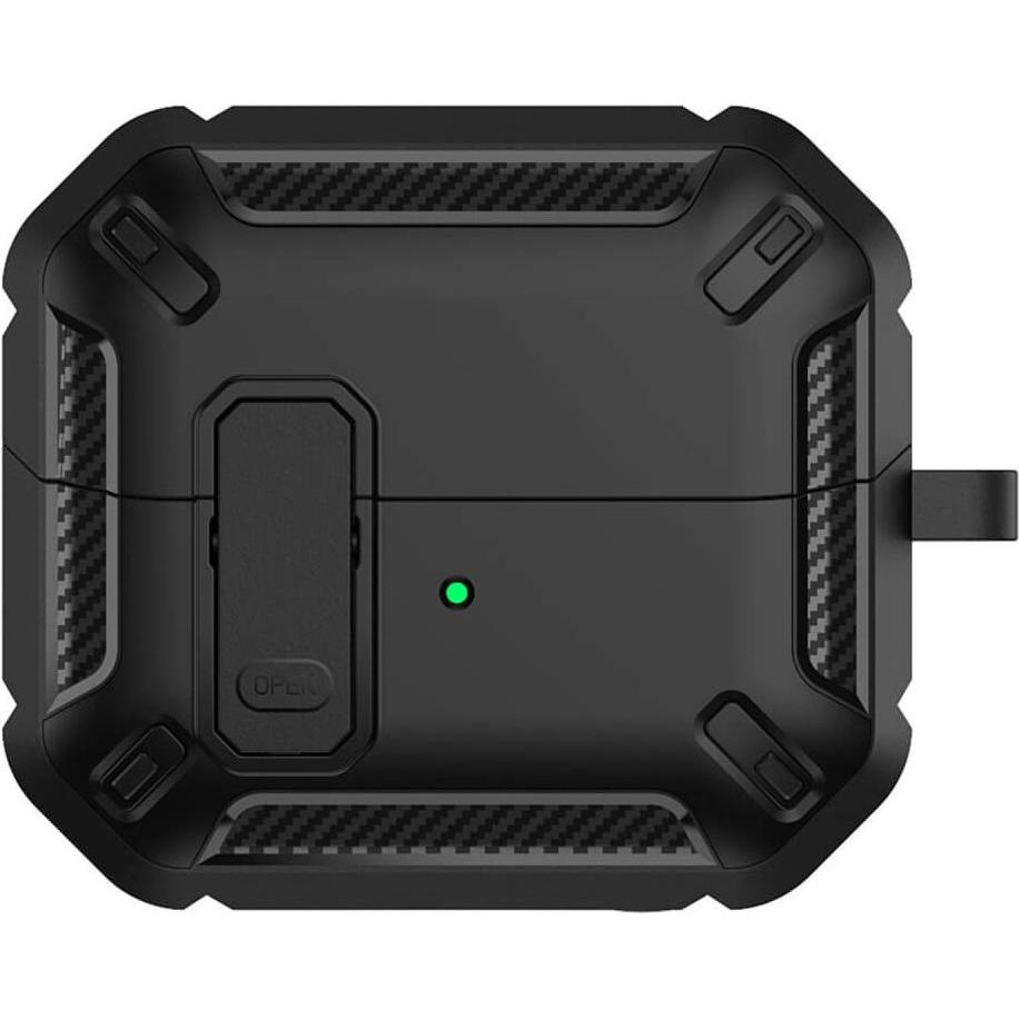 Thumbnail - Cover-Discount Galaxy Buds3 / Buds3 Pro - Armor Schutzhülle mit Karabiner (Kopfhörer Hülle), Kopfhörertasche + Schutzhül...