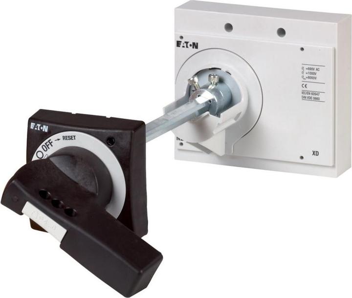 Actual product image Eaton Main switch kit, handle black, 266628
