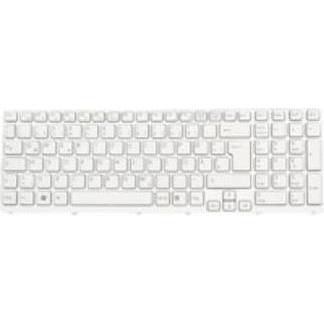 Sony Keyboard GB WH WH, Notebook Ersatzteile, Weiss