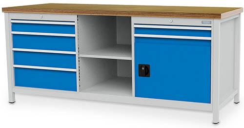 Actual product image Bedrunka & hirth Box workbench (200 cm, 75 cm)