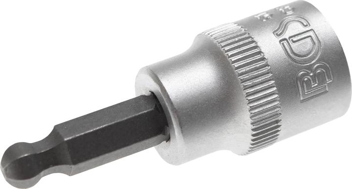 Productafbeelding BGS Bit insert | Vierkantaandrijving 10 mm (3/8") | Binnenzeskant met kogelkop 5,5 mm (Inbus)