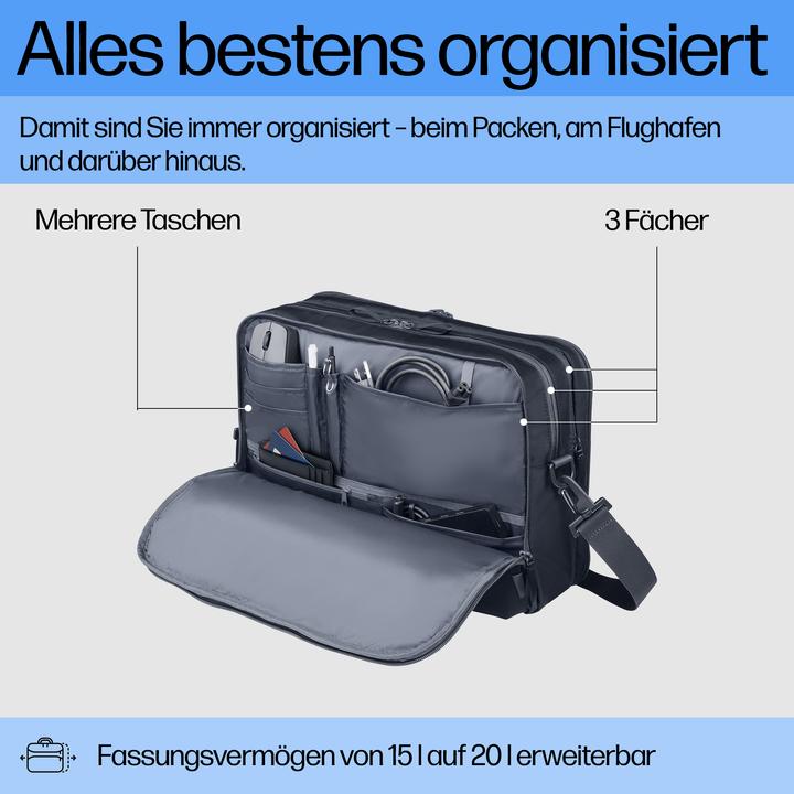 Image du produit HP Travel Plus 15L 14 Laptop Bag (14.10", Universel)