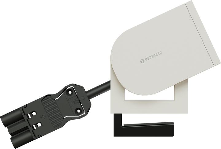 Image du produit IB Connect Prise SUPRA blanche 2x type 13 1x USB-C 60W (3 x, Type 13, USB-C)