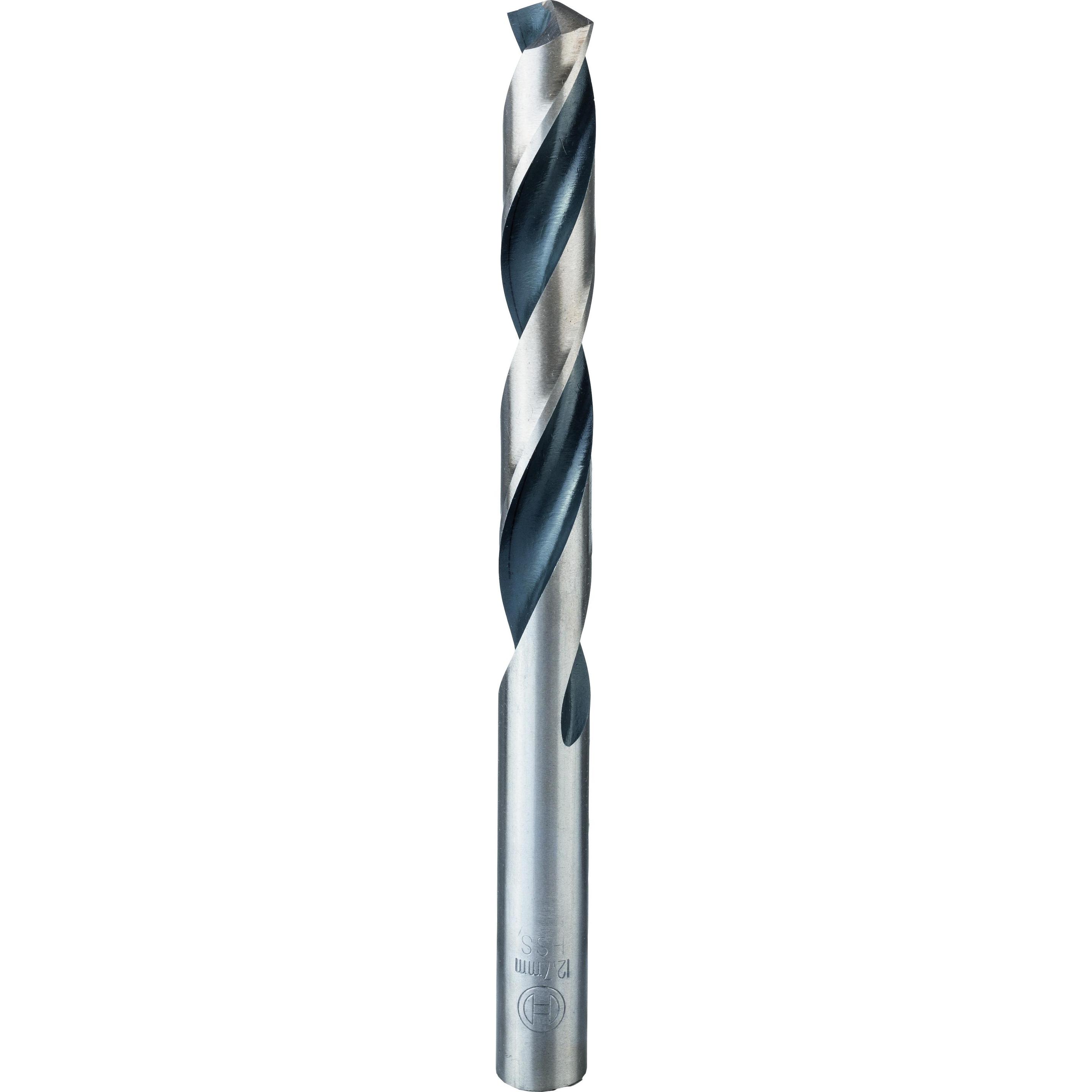 Bosch Professional Zubehör, Bohrereinsatz, Metallspiralbohrer HSS PointTeQ, DIN 338, 12,7 mm, 5er-Pack (12.7 mm)
