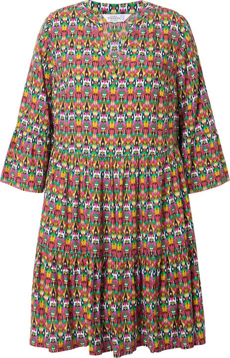 Produktbild Studio Untold Kleid, Alloverprint, 3/4-Ärmel, Volants (50, 52)