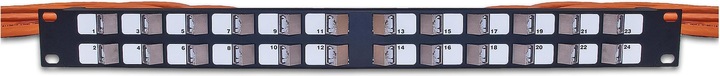 Produktbild Wirewin 24-Port 1HE Patchpanel, geschirmt