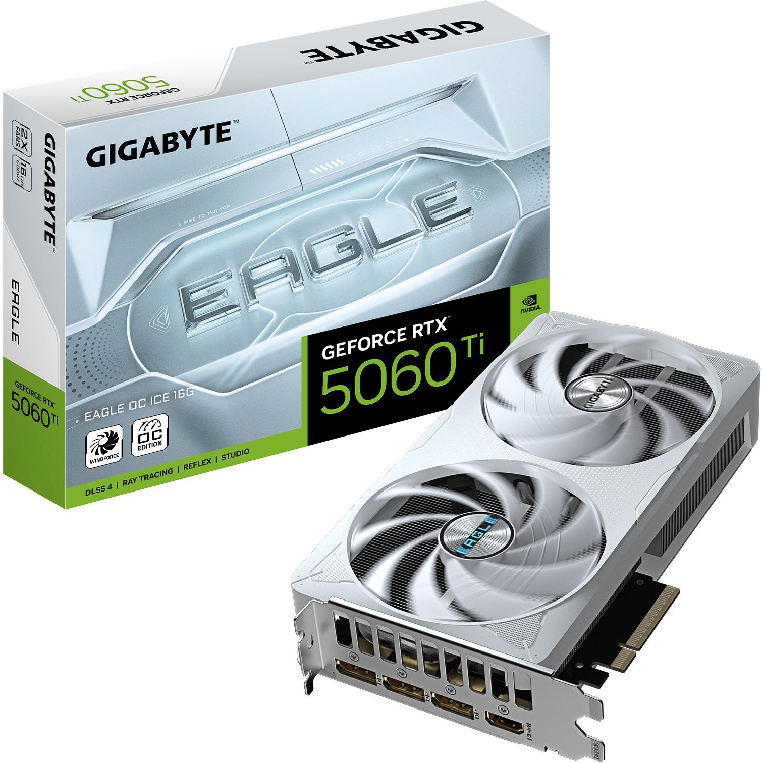 Gigabyte GeForce RTX 5060 Ti Eagle OC ICE (16 GB), Grafikkarte
