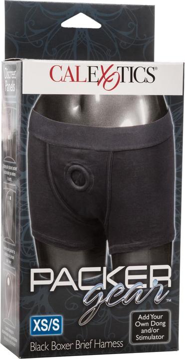 Produktbild CalExotics Packer Gear Black Boxer Brief Harness-XS-S (XS)