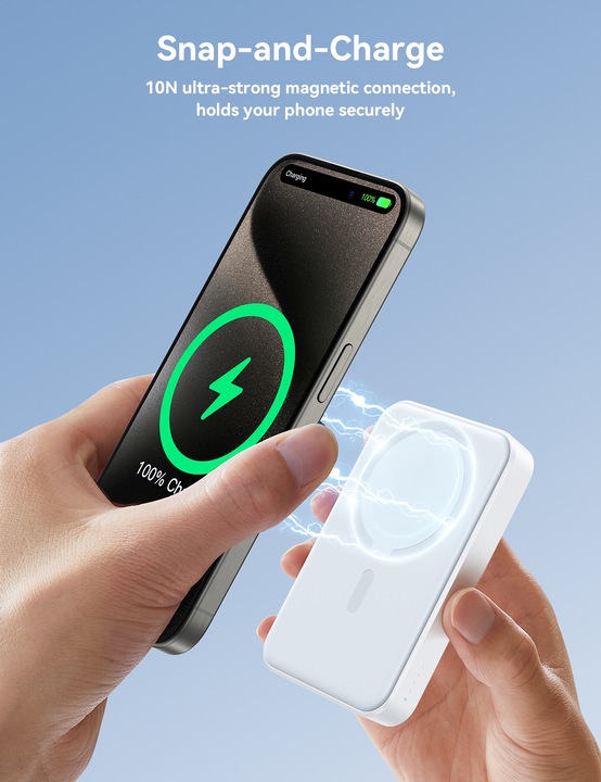 Produktbild Joyroom Mini Magnetic (10000 mAh, 20 W, 15 Wh)