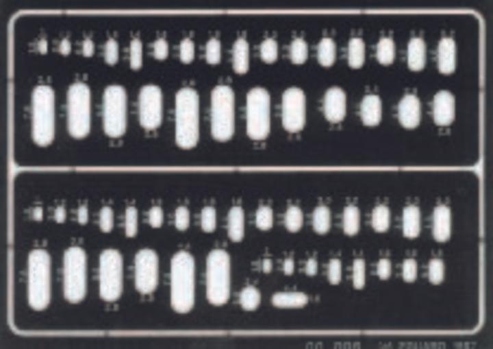 Produktbild Eduard Ovale Gravierschablone
