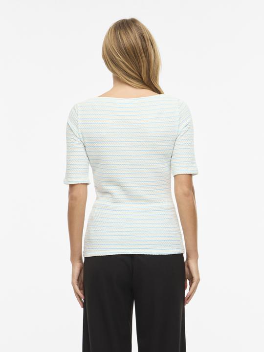 Immagine prodotto Vila VILOPES U-Boot-Ausschnitt Oberteil mit kurzen Ärmeln (S)