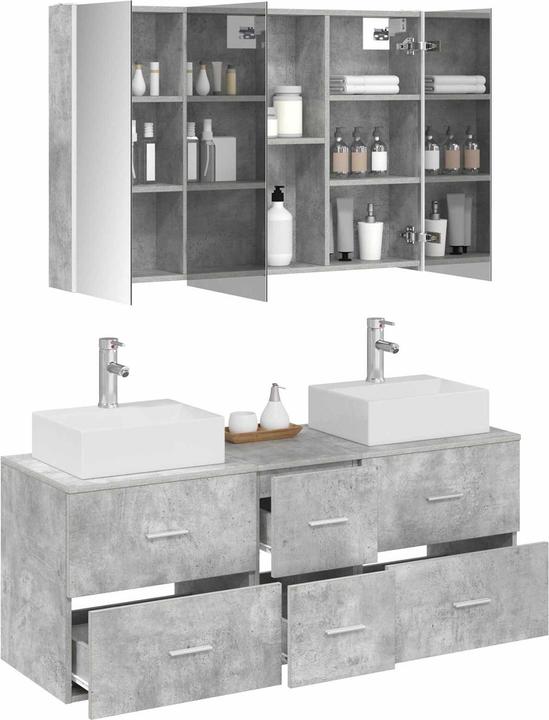 Produktbild vidaXL Badezimmermöbel-Set