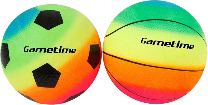 Pallacanestro/calcio arcobaleno