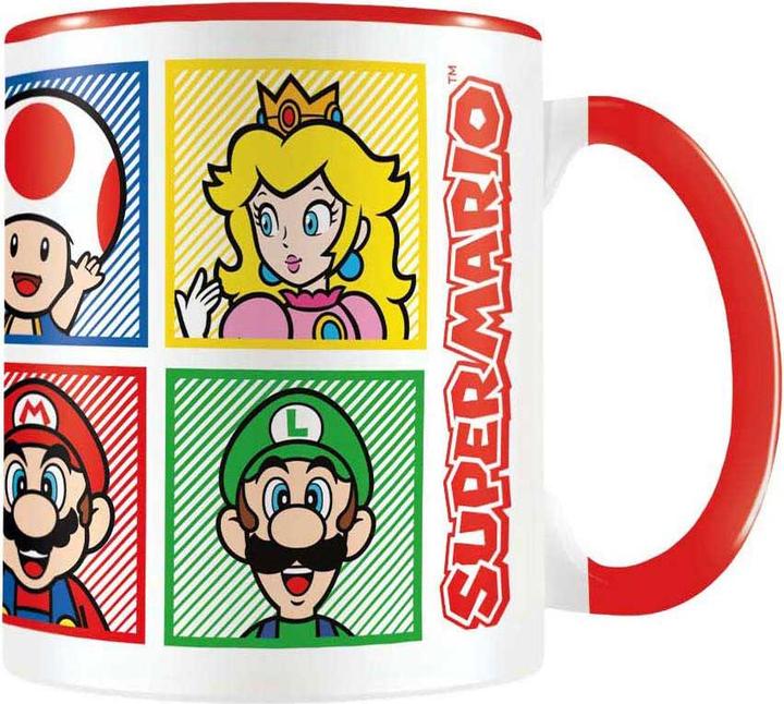 Actual product image Pyramid Super Mario (4 Colour) Gift Set (Plastic Bottle, Mug & Magnet) V2 (320 ml, 3x)