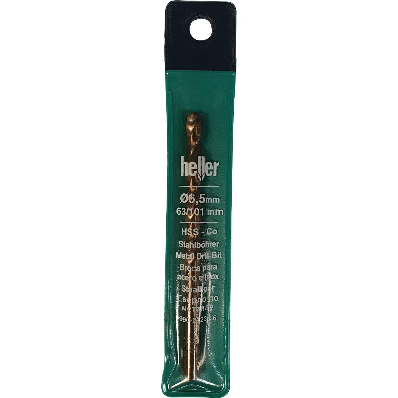 Heller, Bohrereinsatz, HSS Metall-Spiralbohrer 6.5 mm (6.5 mm)