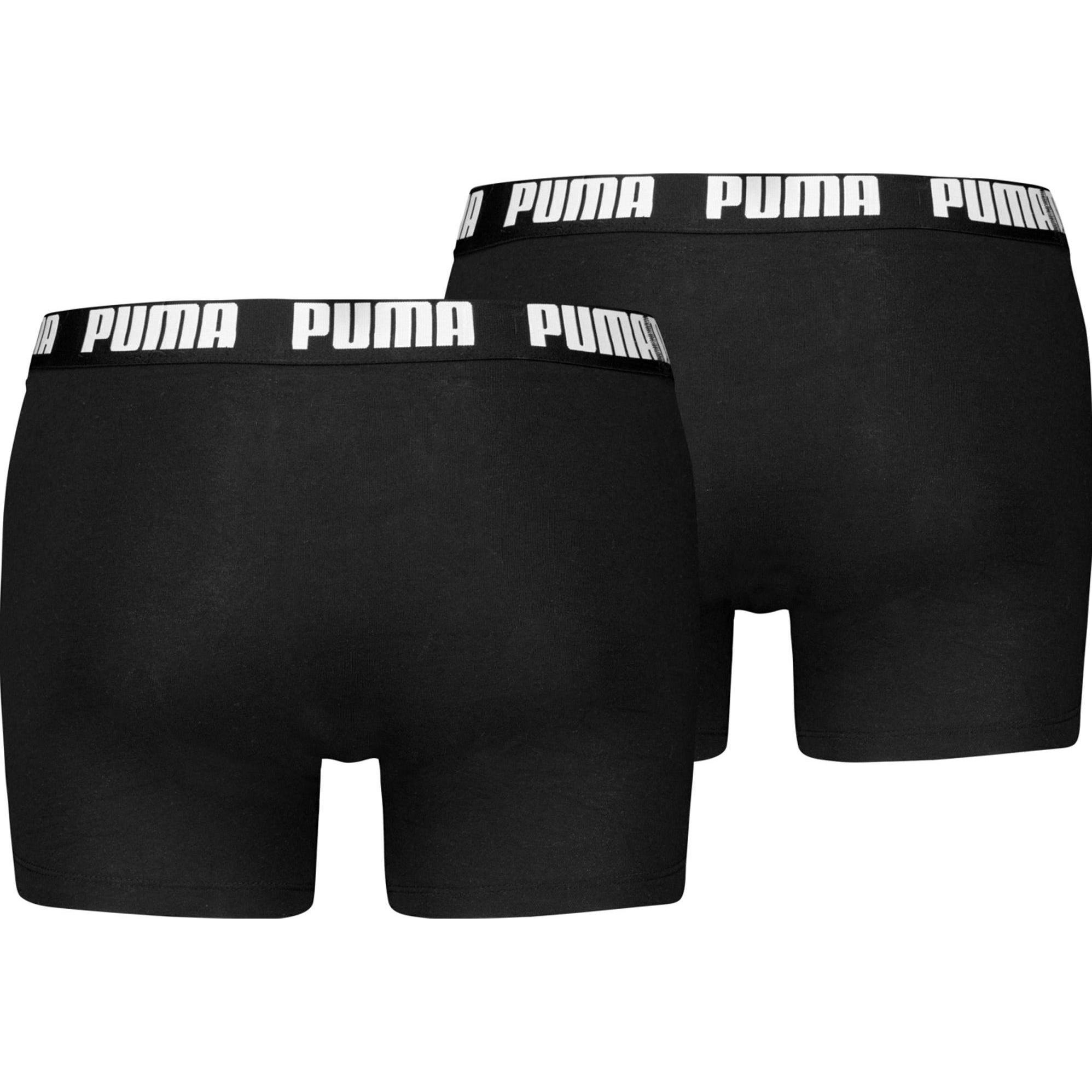 Thumbnail - Puma, Herren, Unterhosen, Basic Boxer, Schwarz, (M, 2er Pack)