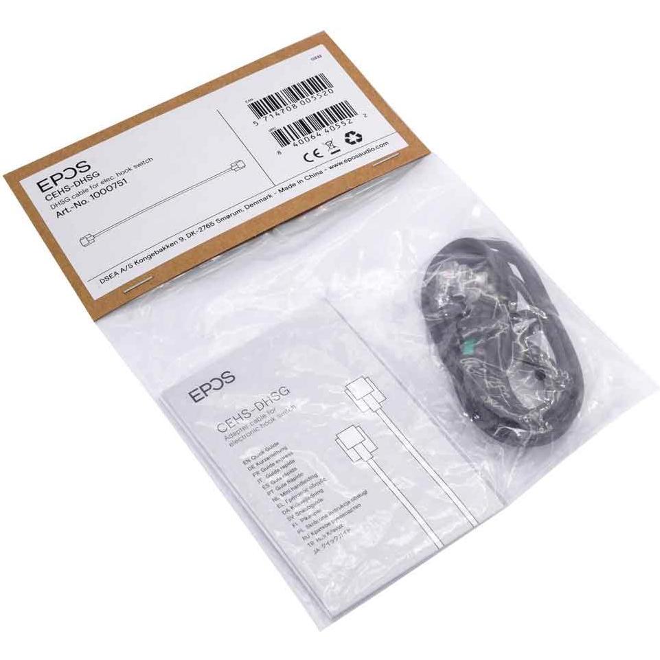 Thumbnail - EPOS SENNHEISER CEHS-DHSG adapter-cable for Siemens Agfeo Aastra Auerswald Elmeg, Headset Zubehör