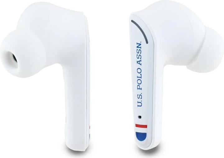 U.S. Polo TWS US Polo DH Logo Bluetooth Headphones - White (4 h, Wireless)