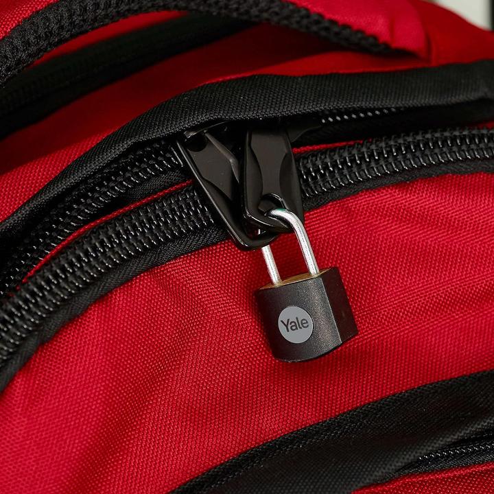 Productafbeelding Yale Hangslot messing gelijksluitend set van 4 15mm, beugelhoogte 14,5mm, standaard veiligheid