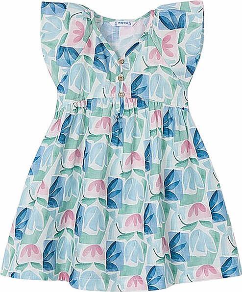 Produktbild MAYORAL Kleid mit Blumendruck (128)