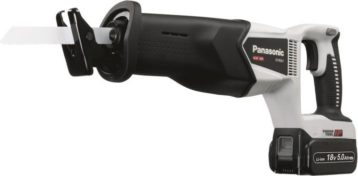 Actual product image Panasonic 14.4V/18V Battery reciprocating saw EY45A1LJ2G32 | 2x 18V/5.0Ah and charger | Systainer