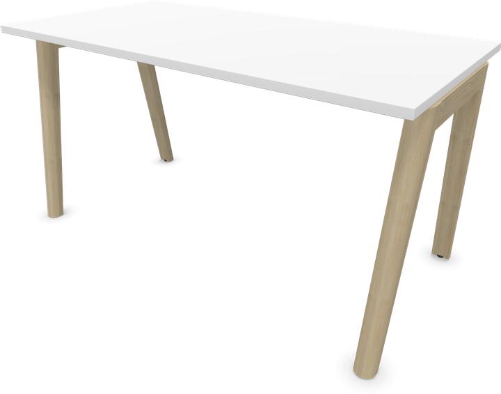 Esche natur hellgrau gebeizt, Weiss