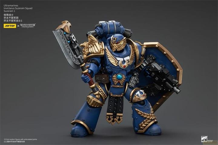 Actual product image Joy Toy Warhammer The Horus Heresy Ultramarines Invictarus Suzerain Squad Suzerain 1