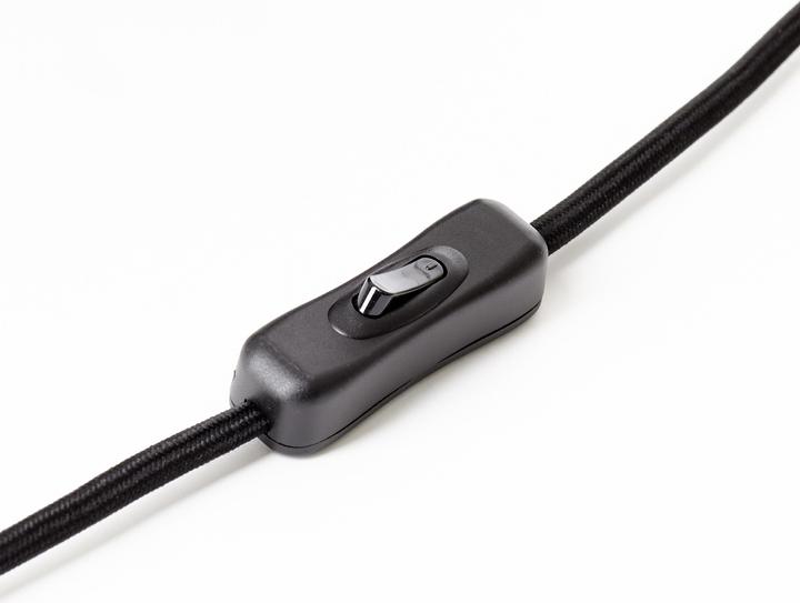 Produktbild Brilliant Hydra Tischleuchte 57cm taupe/dunkelblau Glas/Textil Schnurzwischensch (E27)