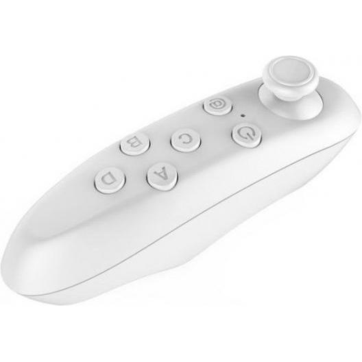 Omega Pad-Fernbedienung zur Fernsteuerung von VR-3D-Brillen, Zubehör VR + AR, Weiss