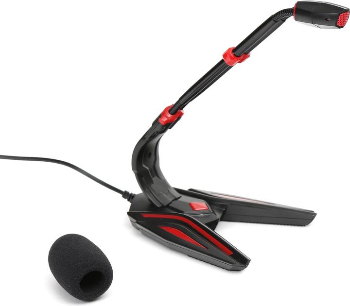 Produktbild Varr Gaming Microphone with Stand, Adjustable 180°, Control panel (on/off, volume and backlight)