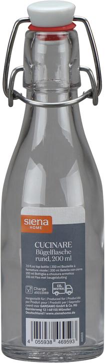Actual product image Siena Home Hanger bottle (12 pcs., 0.20 l)