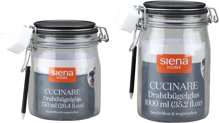 Immagine prodotto Siena Home Vetro a cornice metallica (1 pz., 0.75 l)
