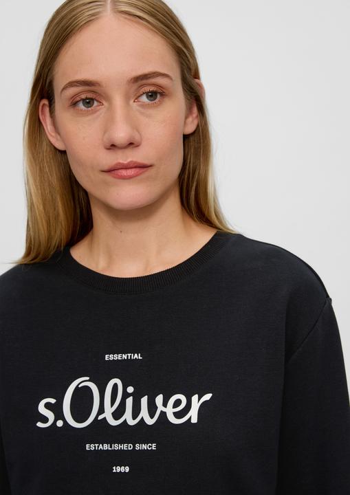 Produktbild s.Oliver Sweatshirt Sweatshirt aus Baumwollstretch (32)