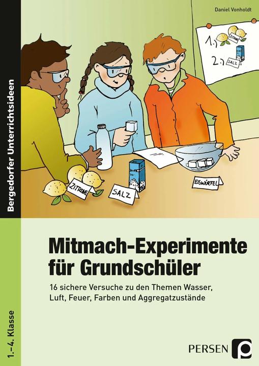 Produktbild Mitmach-Experimente für Grundschüler (Deutsch, Daniel Vonholdt, 2022)