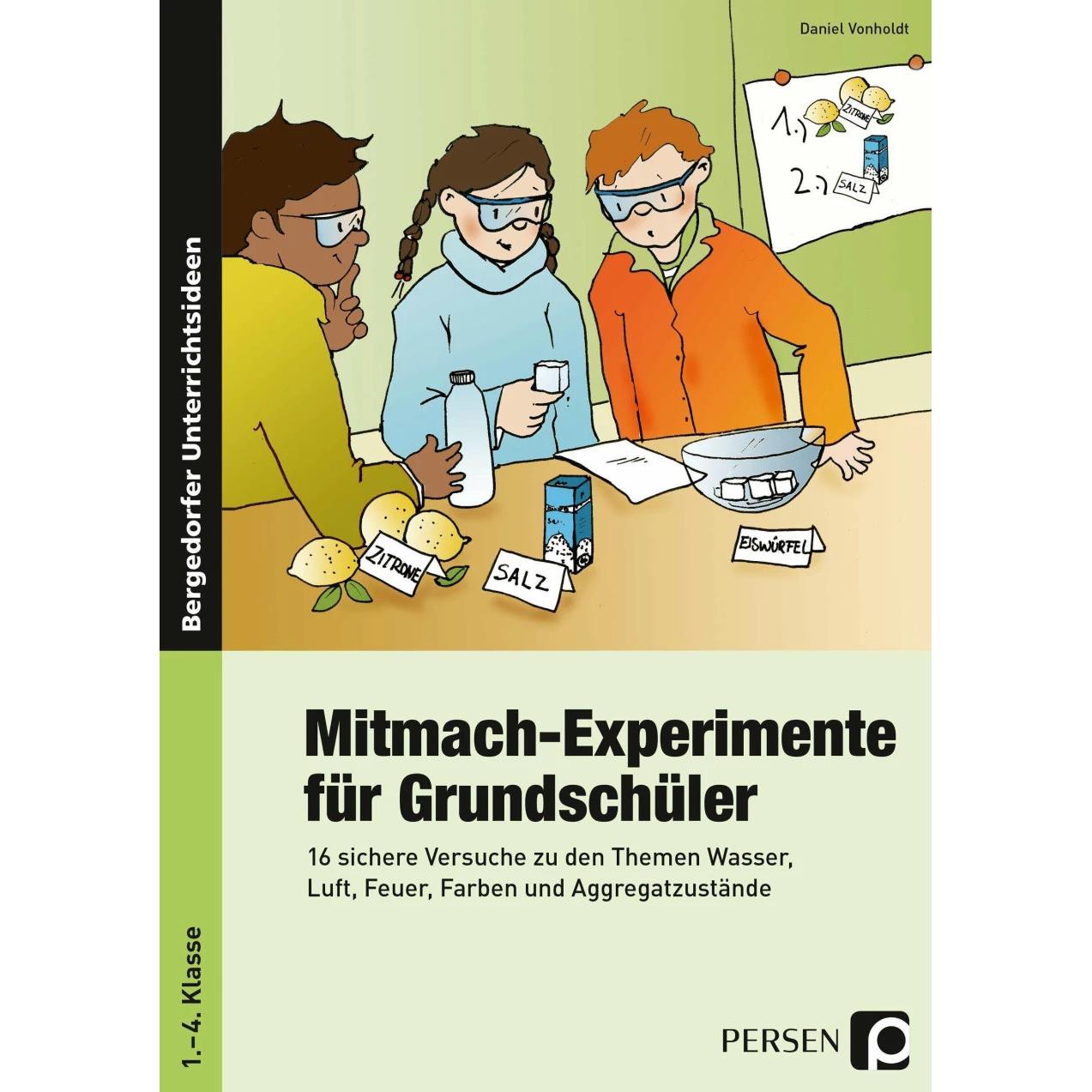 Mitmach-Experimente für Grundschüler, Schulbücher von Daniel Vonholdt