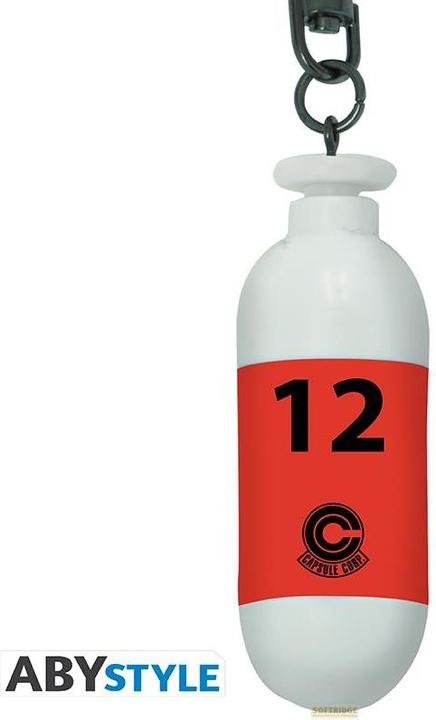 Actual product image ABYstyle Portachiavi Dragon Ball Z : Capsule Red (AX2)